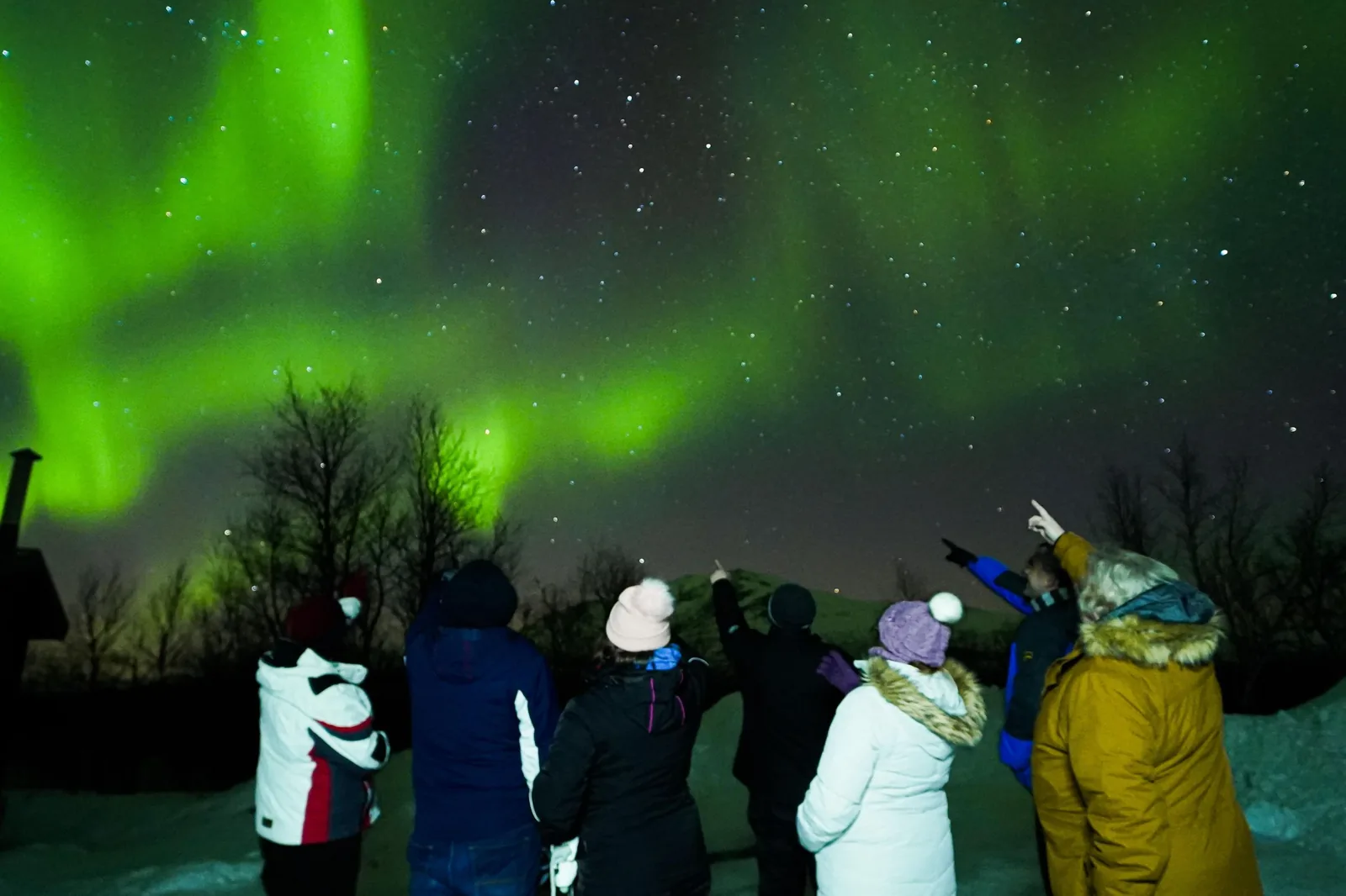 Offer photo: From Kiruna: evening minibus tour to see the northern lights in Abisko National Park