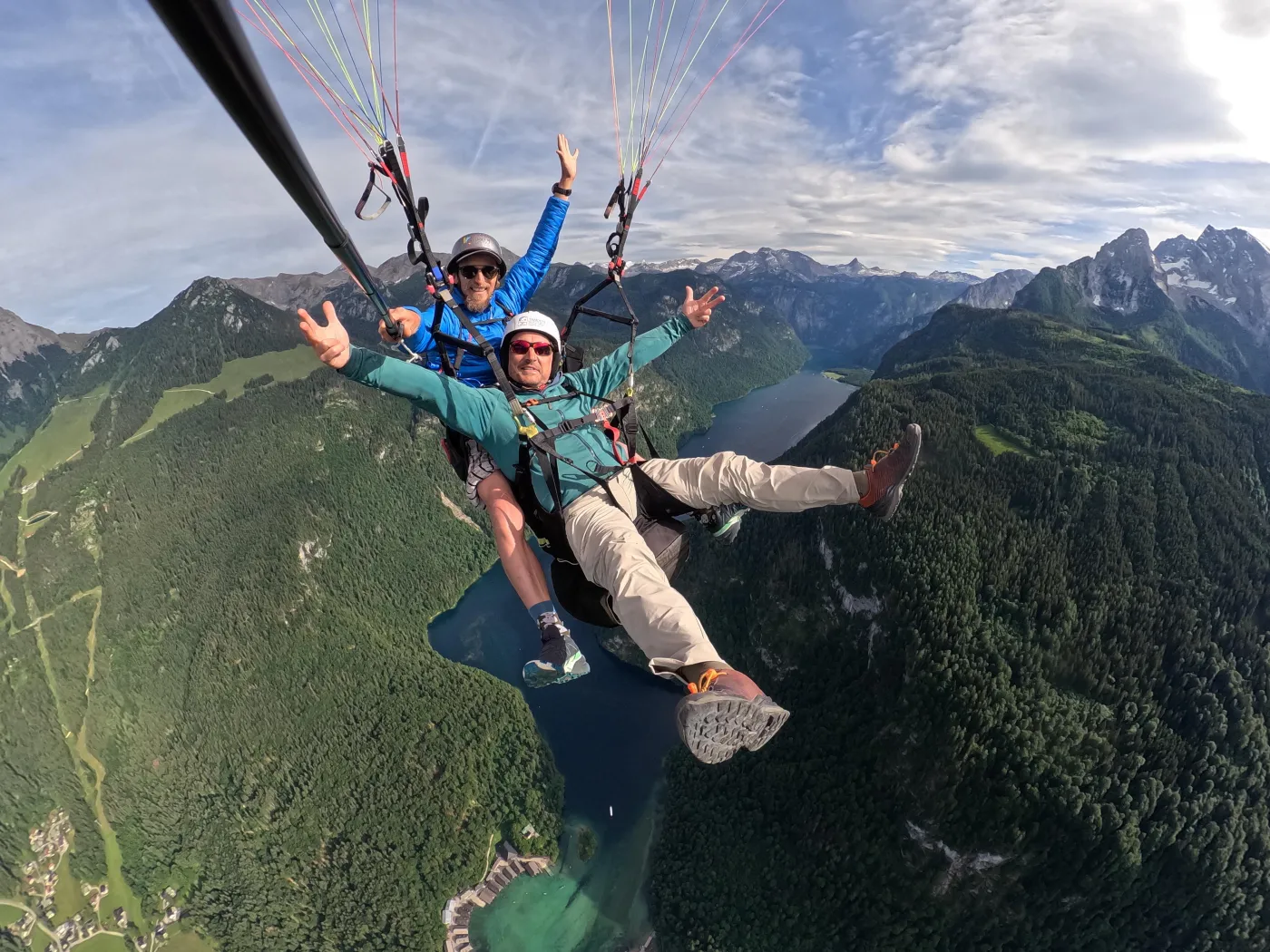 Offer photo: Tandem paragliding flight over Lake Königssee