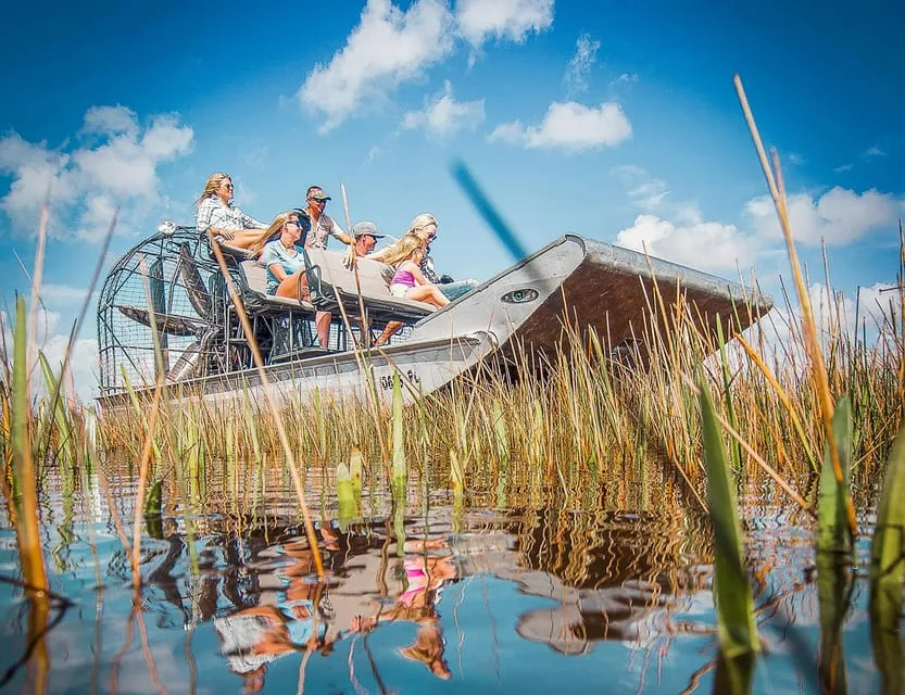 Offer photo: Airboat tour and wildlife show at Gator Park