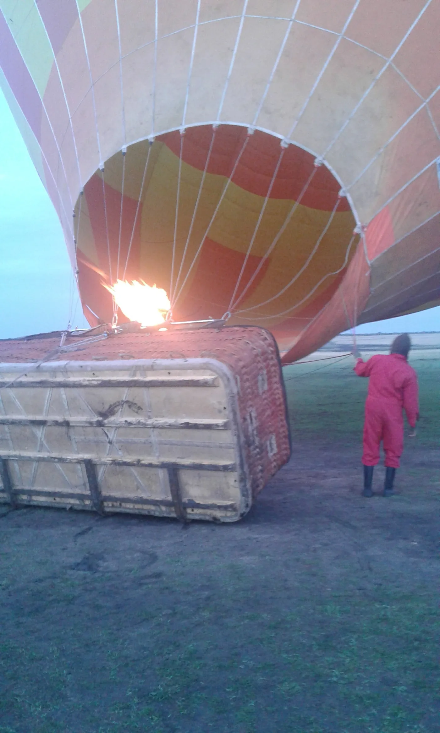 Offer photo: Sunrise hot-air balloon flight with bush breakfast