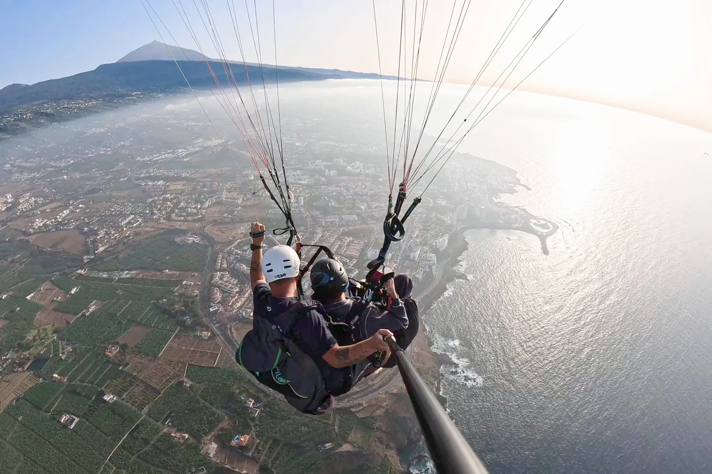 Offer photo: Tandem paragliding flight from Izaña, on the edge of Teide National Park, to Puerto de la Cruz