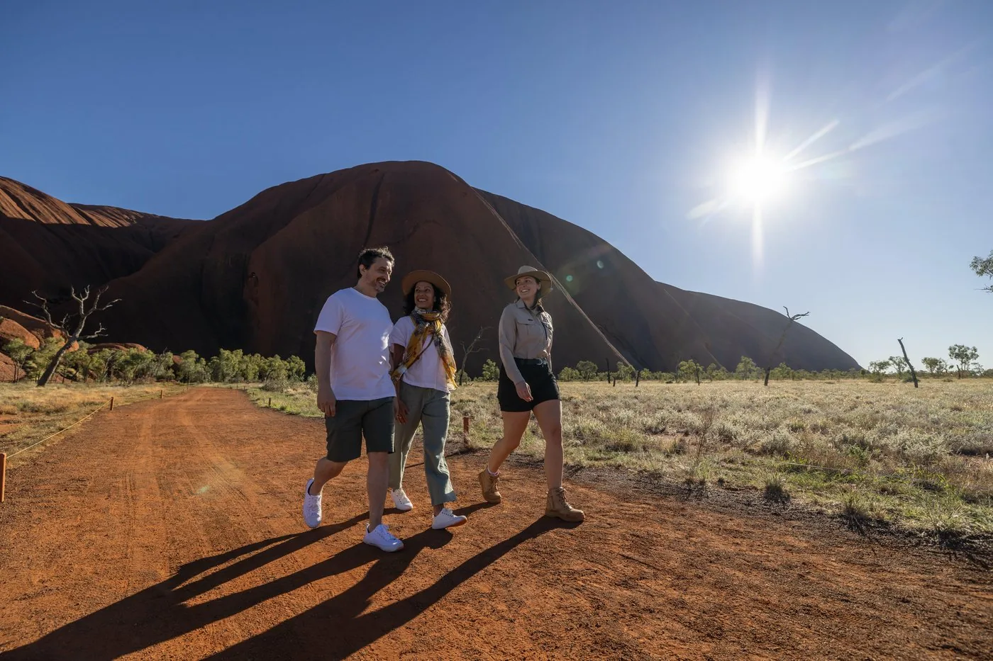 Offer photo: Uluru: guided small-group walk around the rock, from sunrise