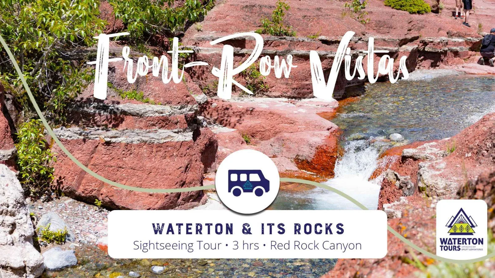 Offer photo: Waterton: Red Rock Parkway Highlights by Van