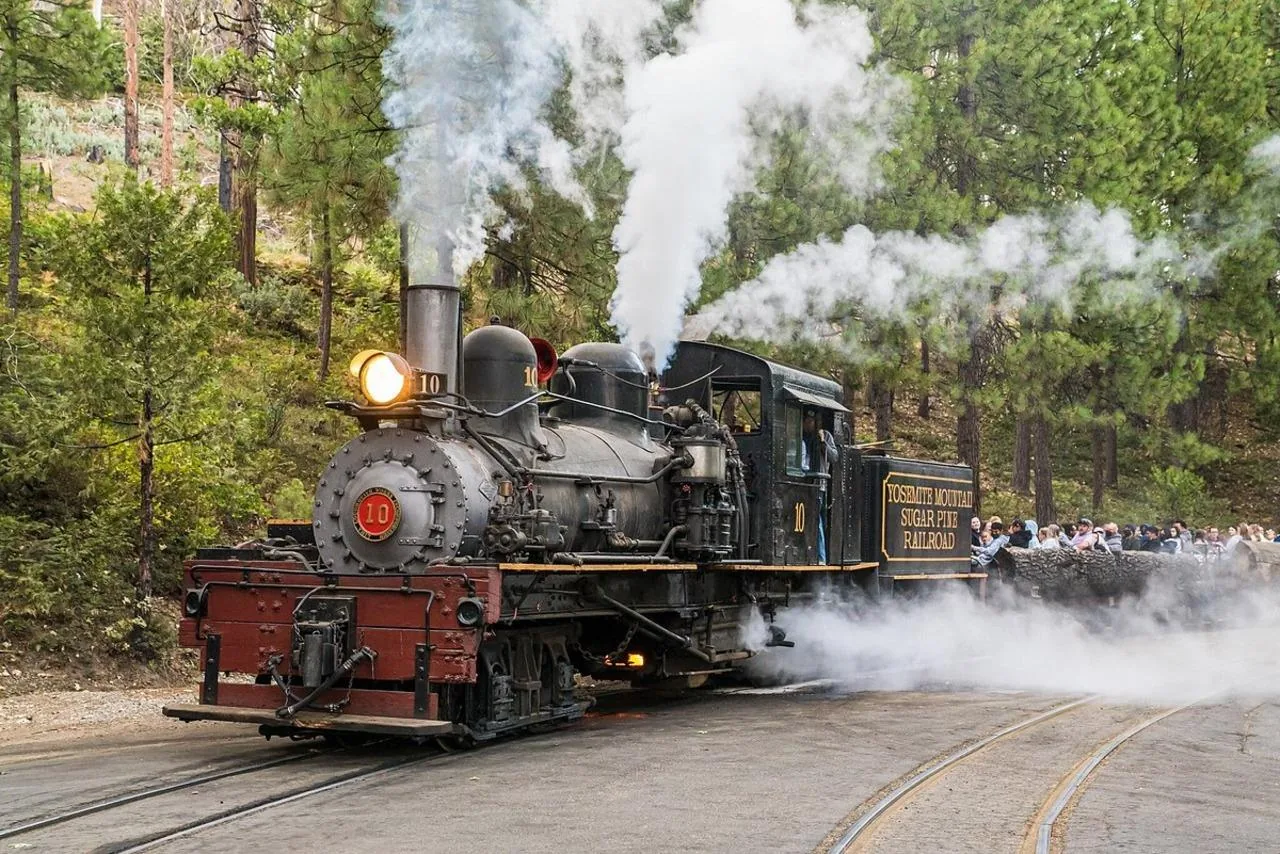 Offer photo: Narrow-gauge railway in Fish Camp near the South Entrance