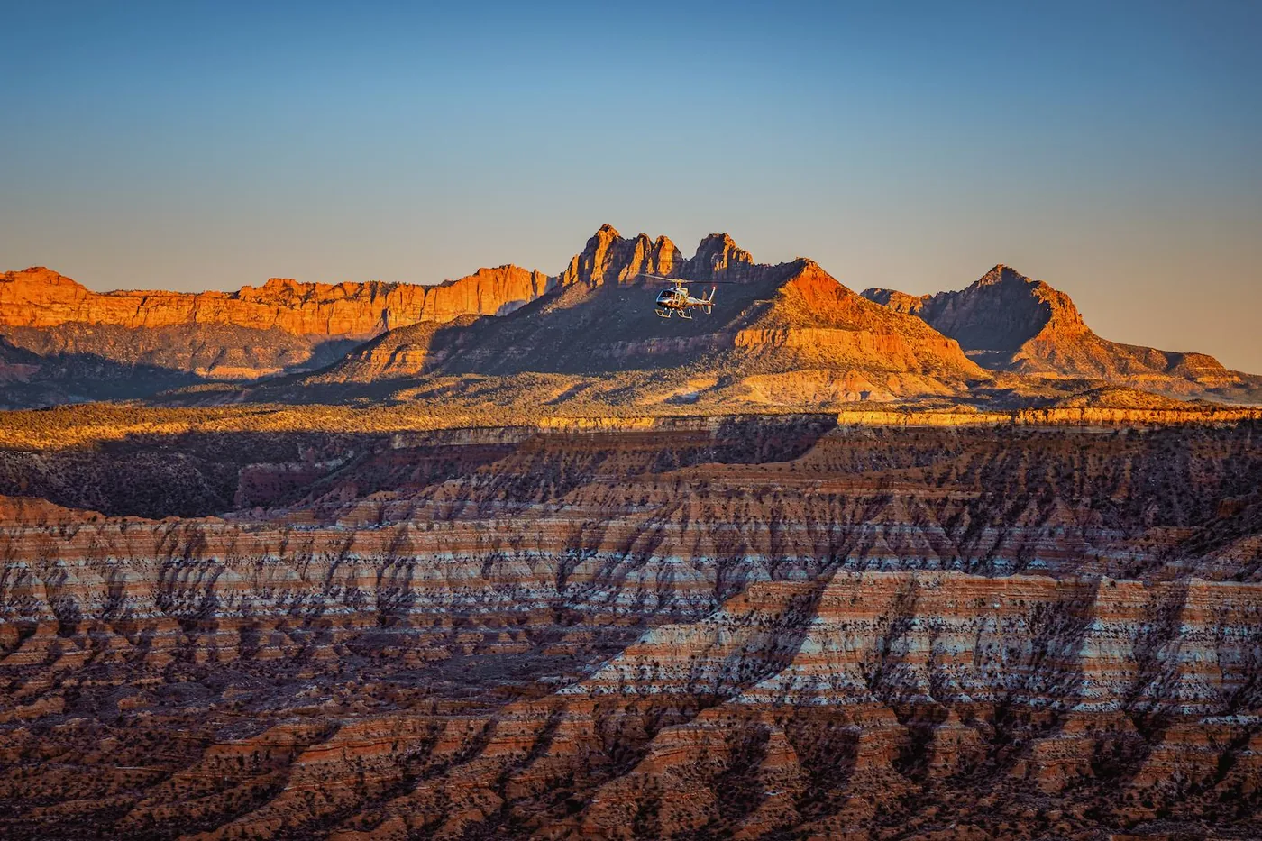 Offer photo: Zion National Park and Canaan Cliffs: 30-minute helicopter tour